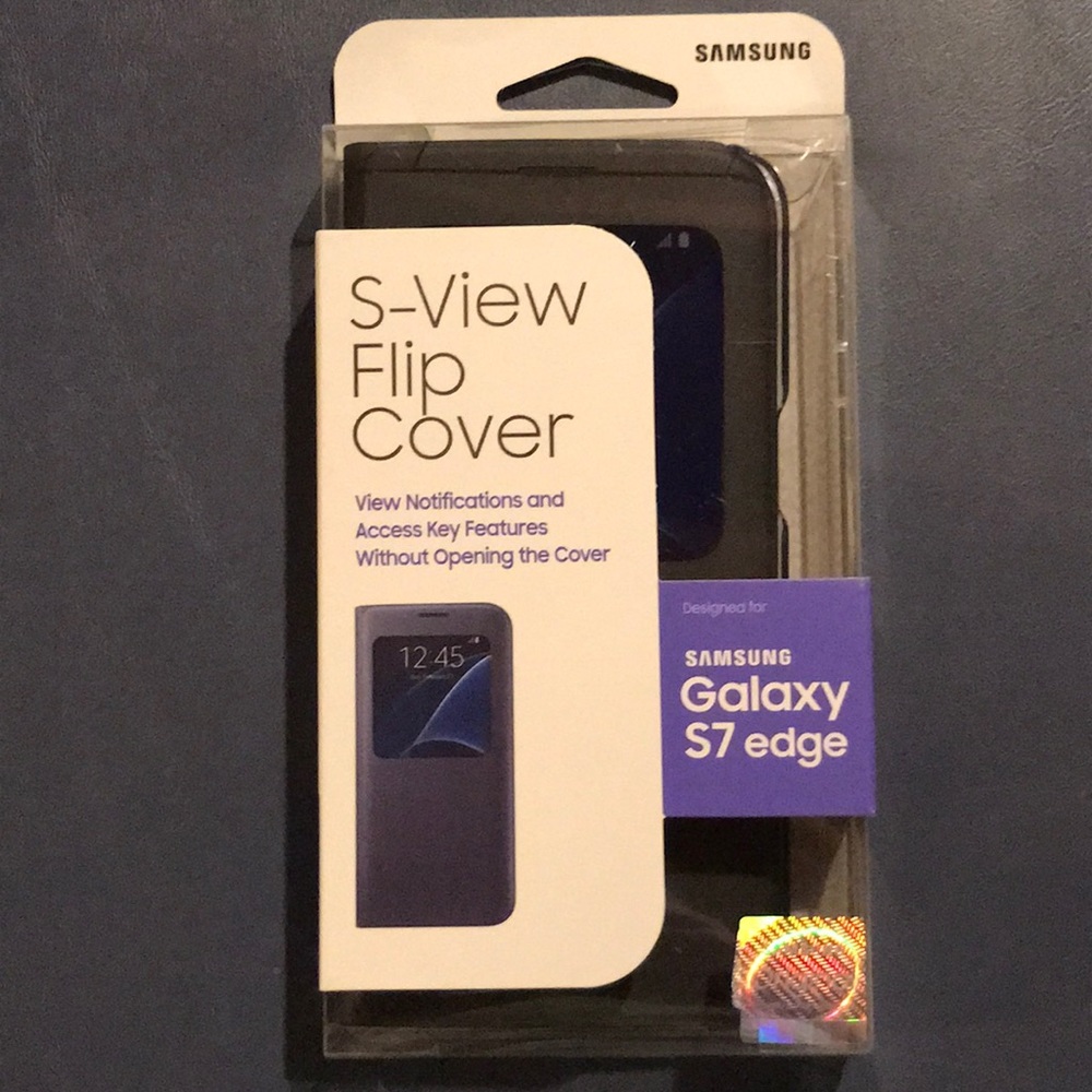 Galaxy s7 edge S-View Flip Cover